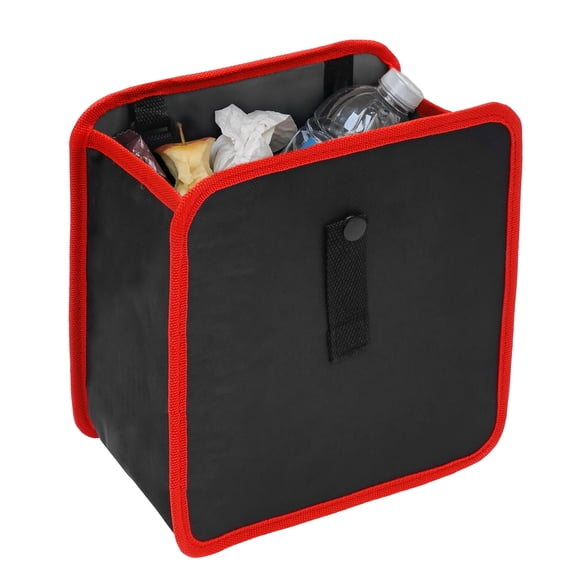 Grusce Trash Can for Car, Waterproof Automotive Hanging Trash Bag, Foldable Vehicle Accessory for Auto Home Car Office Adjustable