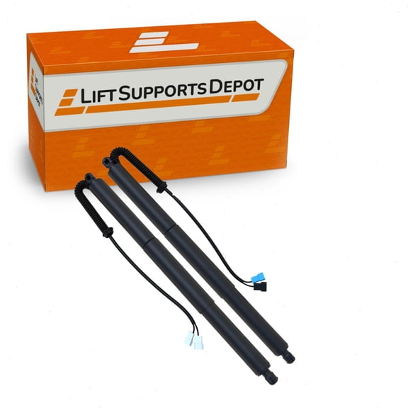 Set of 2 Fits X5 F15 F85 14 to 18 L&R Power Lift Support Plug 51247434041 51247434042 New for SUV Gas Shock Strut - Lift Supports Depot PM9943Kit-a