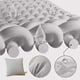 thumbnail image 5 of pstuiky Fundas de almohada con hojas tropicales verdes de 45 x 45 cm para sofá cojines de verano decoración del hogar para sala de estar dormitorio cama y exterior., 5 of 7