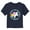 Navy Blue, variant on Toddler's Care Bears Born to Sparkle and Shine Cheer Unicorn Graphic Tee Athletic Heather 5T