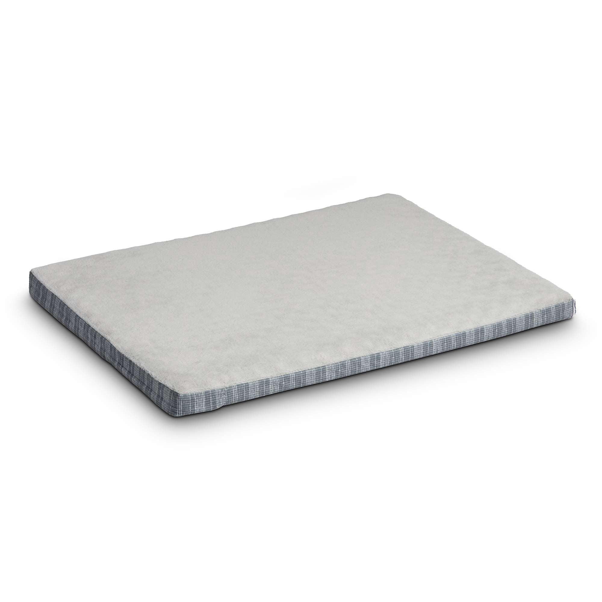 Vibrant Life Large Orthopedic Foam Dog Bed for Large Breeds, Large, 36" x 27", Grey