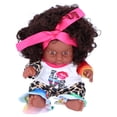 thumbnail image 3 of Baby Play Doll, Vinilo Realista Baby Play Muñeca Africana Niños Muñeca Juguete Solución Innovadora, 3 of 8