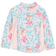 thumbnail image 2 of Jessica Simpson Girls' Two-Piece Rashguard Bikini Set, Birds of Paradise, 2T, 2 of 2