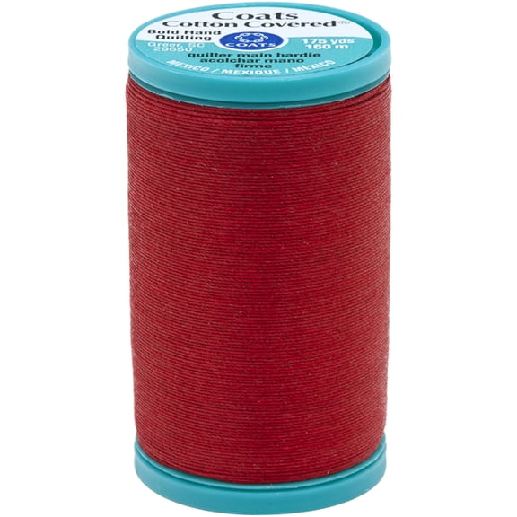 Coats Bold Hand Quilting Thread 175yd-Red