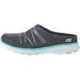 thumbnail image 2 of Skechers Sport Women's Air Streamer Charcoal Aqua Slip-On Mule 7.5 W US, 2 of 3