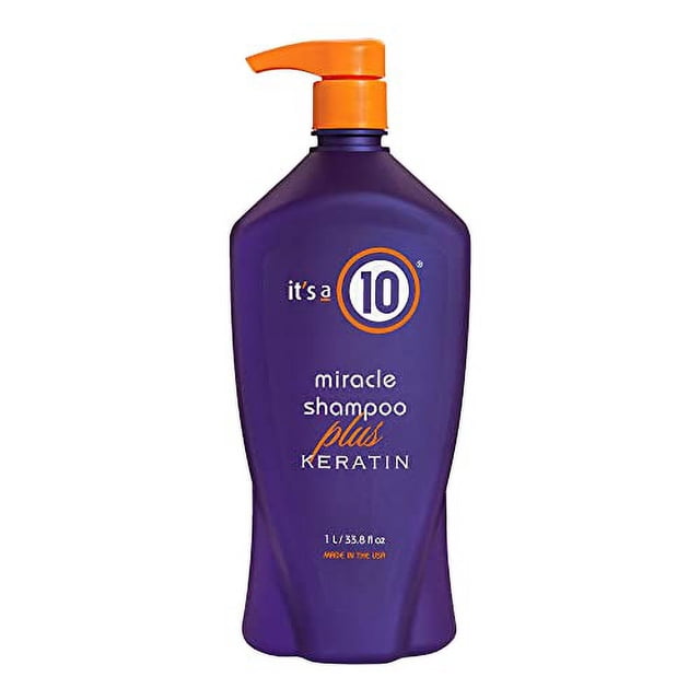 Título del producto: Shampoo Milagroso It's A 10 Plus Keratina 33.8 Onzas