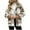 Z_Khaki, variant on Fashion Plaid Botton Jackets for Womens 2024 Plus Size Straight Cardigan Button Pocket Coat