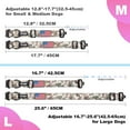 thumbnail image 3 of TSPRO Premium Camo Dog Collar with USA Flag Patch Thick Dog Collar Adjustable Dog Collar Heavy Duty Quick-Release Metal Buckle Dog Collar for Small or Medium to Extra Large Dogs(Camo Blue-L), 3 of 7