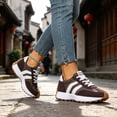 thumbnail image 5 of BERANMEY Casual Sneakers for Women Lightweight Non-Slip Fashion Sneakers with Memory Foam Insole Womens Platform Shoes for Everyday Wear, 5 of 9