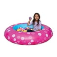 thumbnail image 2 of Minnie Ball Pit Bouncer 2-in-1 with 50 Balls for Girls, Kids - 55lbs Max, 2 of 5