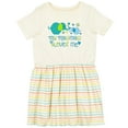 thumbnail image 3 of Inktastic My Mawmaw Loves Me Cute Elephants Girls Toddler Dress, 3 of 5