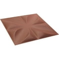 thumbnail image 6 of Ekena Millwork 19 5/8"W x 19 5/8"H Alexa EnduraWall Decorative 3D Wall Panel, Universal Pearl Metallic Champagne Pink (Covers 2.67 Sq. Ft.), 6 of 6