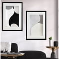 thumbnail image 3 of SET DE 2 CUADROS DECORATIVOS ELABORADOS TOTALMENTE A MANO LUNE ART GALLERY Pinturas Black & White hechas totalmente a mano, 3 of 3