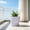 White#4, variant on Plastic Plants Pots with Drainage Tray - 4.3 Inch Small Flower Pots for Succulents, Cacti, and HousePlants - Indoor Outdoor Planter with Saucer for Home, Garden, Office, Patio Decor