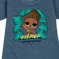 thumbnail image 3 of LOL Surprise! Dolls - Fierce Doll - Jungle Theme - Toddler & Youth Girls Fleece Dress, 3 of 5