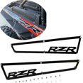 thumbnail image 1 of 2014-2018 Polaris RZR XP 1000 XP4 1000 y Turbo cubiertas de ventilación laterales incluye hardware de acero inoxidable""aluminio negro anodizado""1 par, 1 of 5