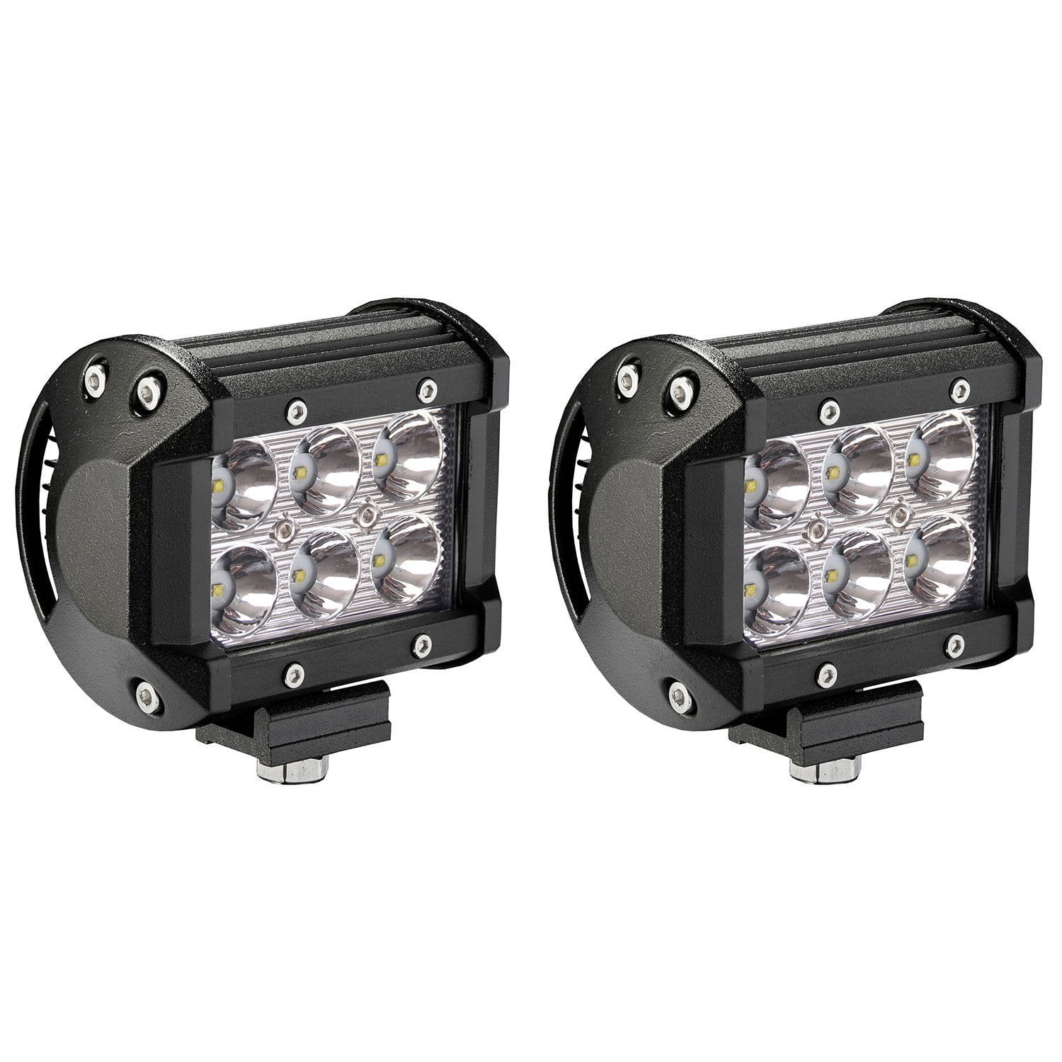 Senlips 2x18W Cree Led Spot Light Led Fog Lights Offroad Led Light Bar
