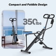 thumbnail image 4 of MERACH Máquina para Sentadillas Equipo de Ejercicio Plegable con Soporte para Dispositivos y Resistencia de 4 Niveles, Máquina de Gimnasio en Casa para Hacer Ejercicio en Brazos, Glúteos y Piernas, 4 of 8