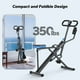 thumbnail image 4 of MERACH Máquina para Sentadillas Equipo de Ejercicio Plegable con Soporte para Dispositivos y Resistencia de 4 Niveles, Máquina de Gimnasio en Casa para Hacer Ejercicio en Brazos, Glúteos y Piernas, 4 of 8