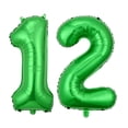 thumbnail image 2 of Globos de fiesta hzqruqh fútbol 12.º cumpleaños 32 pulgadas foil, 2 of 7