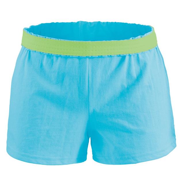 Soffe Big Girls Honeycomb Roll Waist Short