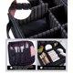 thumbnail image 4 of Bolsa de maquillaje Organizador de partición Bolsa de almacenamiento de cosméticos de viaje de gran capacidad TFixol Bolsa de maquillaje, 4 of 7