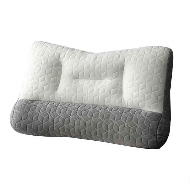 Uuiauoio Soft And Non Collapsing Pillow Core - Comfort Cervical Spine And Neck Pillow Core,Breathable Sleeping Pillow For Home,Cervical Neck Pillow Side Sleeper Sleeping,Contoured Neck Pillow(middle)