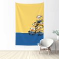 thumbnail image 1 of Tapiz de Minions, tapiz grande para colgar en la pared, para sala de estar, dormitorio, póster, fondo de decoración del hogar para niños, niñas y adultos, 228 x 152 cm, 1 of 8