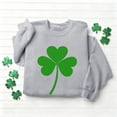 thumbnail image 2 of TaTaai Women Casual St Patrick's Day Printed Crew Neck Long Sleeve No Hood Sweatshirt Ladies Spring Daily Office Street Wear Soft Comfortable Machine Washable Stylish Top Gift, 2 of 6