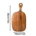 thumbnail image 4 of Uhnauch Multi-Use Wooden Kitchen Tray - Essential For Food Presentation, Baking, And Serving, Stylish Addition For Home Chefs And Hosts, 4 of 6