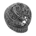 thumbnail image 2 of winter knitting cap pattern hats caps for women knitted baseball cap ponytail, 2 of 5