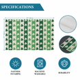 thumbnail image 6 of St. Patrick's Day Placemats Set of 4, Green Shamrock Irish Lucky Leaves Placemats for Dining Table, Place Mats for Kitchen Tabletop, Waterproof Wipeable Dining Table Mats Set, 6 of 9