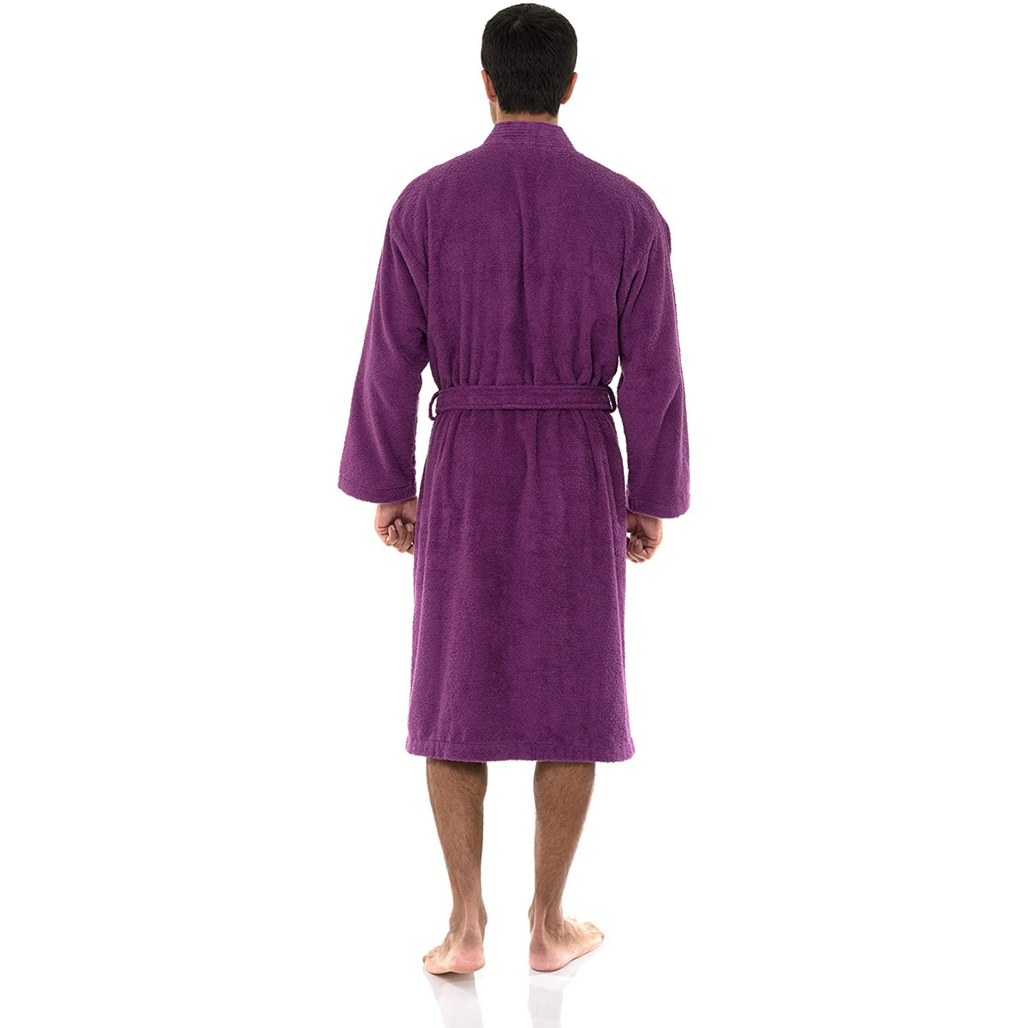 Robe Homme Peignoir en Coton Eponge Turc Walmart