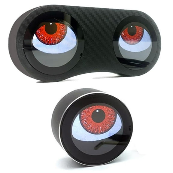 Bicycle Devil's Eye Tail Light - Programmable Pair Eyes Rear Bike Lights devil tail