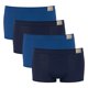 thumbnail image 1 of Sloggi calzoncillos bóxer para hombre, pack de 4 - GO Natural Hipster C4P, calzoncillos bóxer, algodón elástico Azul M (Medium), 1 of 7