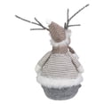 thumbnail image 5 of Northlight LED Lighted Wrapped Antlers Knitted Reindeer Christmas Figure - 18", 5 of 5