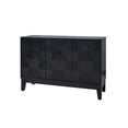 thumbnail image 4 of Tina's Home 45" Sideboard Buffet with 3 Wooden Doors for Living Room Entryway Bedroom Black, 4 of 11
