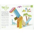 thumbnail image 1 of Tegu 14 Piece Magnetic Wooden Block Set in Tints, 1 of 5