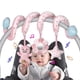thumbnail image 1 of Cochecitos de bebé de 6 a 12 meses cuna móvil espejo sonajero cosas juguetes educativos asiento de coche infantil juguetes colgantes de actividad en espiral, 1 of 4