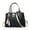 Black, variant on Purses and Handbags for Women Leather Top Handle Satchel Ladies Shoulder Tote Bag Wallets