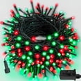 thumbnail image 1 of Luces Navideñas de Cadena YIQU 23m 200 LED Rojo/Verde 8 Modos, 1 of 6