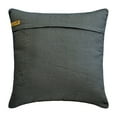 thumbnail image 3 of Pillow Cover, Grey 16"x16" (40x40 cm) Throw Pillow Covers, Cotton Linen Beaded Throw Pillows For Sofa, Geometric Pattern Contemporary Style - Urban Legend, 3 of 3