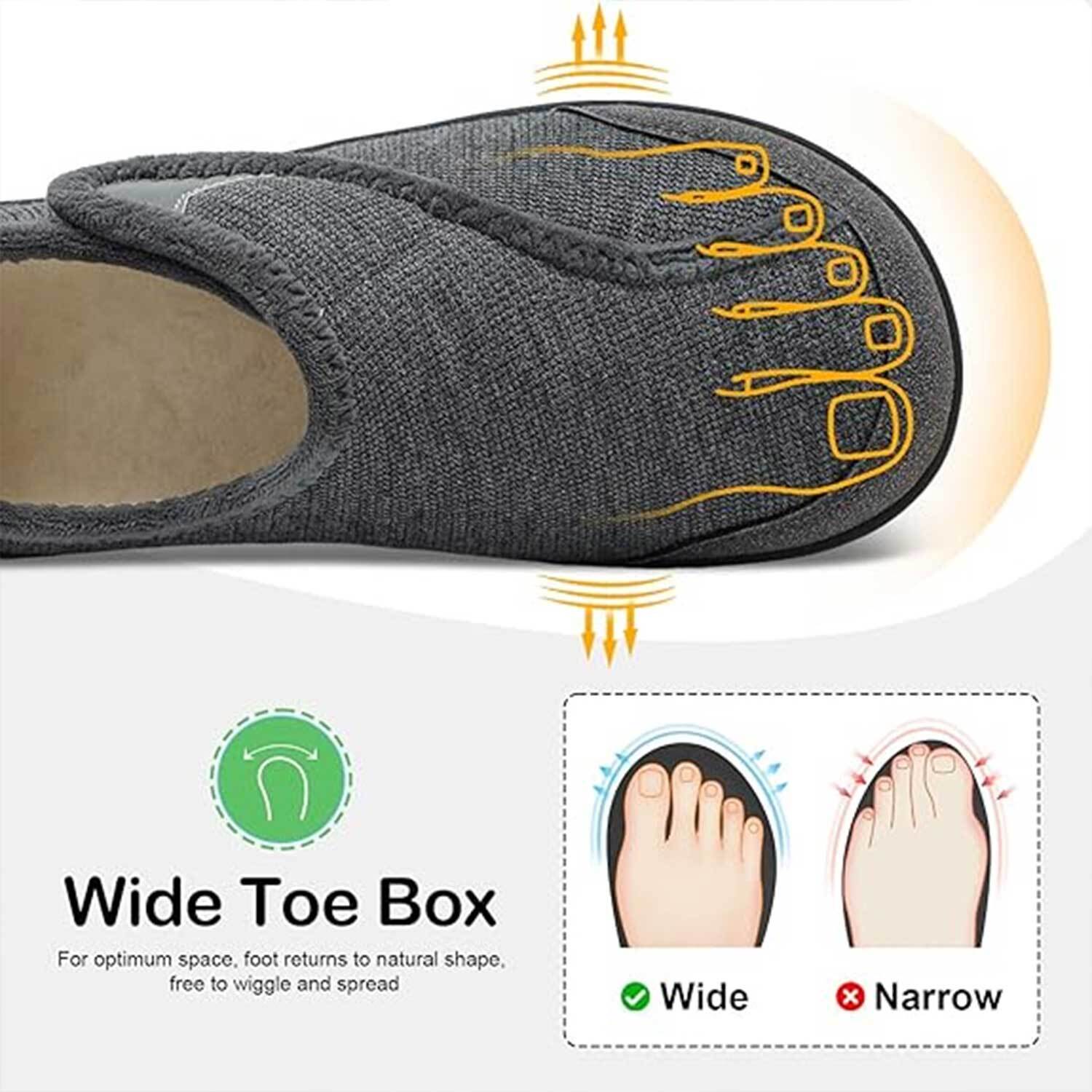 Leisfit Adjustable Barefoot Walking Shoes Wide Width photo 2