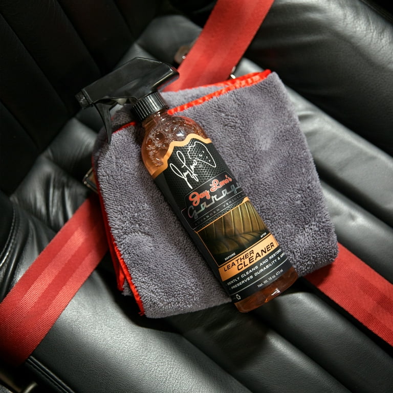 Jay Leno's Garage Leather Cleaner (16 oz) - Clean & Protects Car Leather  Surfaces