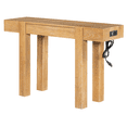 thumbnail image 5 of Tcbosik 47.2 inch Console Table with Charging Station, Entryway Table with Storage Drawer, Behind Couch Table for Living Room, Hallway, Foyer, Natural, 5 of 9