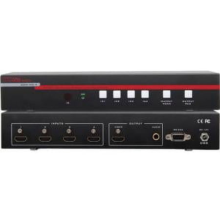 UPC: 0724696530220 | 4INPUT HDMI SEAMLESS SWITCH WITH QUAD MULTI-VIEW