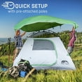 thumbnail image 3 of Carpa HAPPY TRAVEL Dome, 265 x 244 cm, impermeable para 4-6 personas, 3 of 9