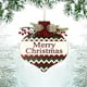 thumbnail image 5 of Madera De Navidad, Colgante De Madera De Corazón Redondo, Decoración De Letrero De Madera De Navidad Para Casa De Campo, Porche, Hogar, Exterior, Interior sonducket HA042887-01, 5 of 6