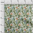 thumbnail image 2 of oneOone Rayon Forest Green Fabric Tropical Leaf Sewing Craft Projects Fabric Prints By Yard 56 Inch Wide, 2 of 5