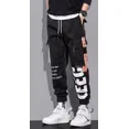 thumbnail image 3 of Pantalones Cargo Apilados Para Hombre Otoño Pantalones Para Hombre Joggers Moda Ajuste Regular Vintage Nailon Suelto Calle Casual Lujo Emo Algodón, 3 of 5
